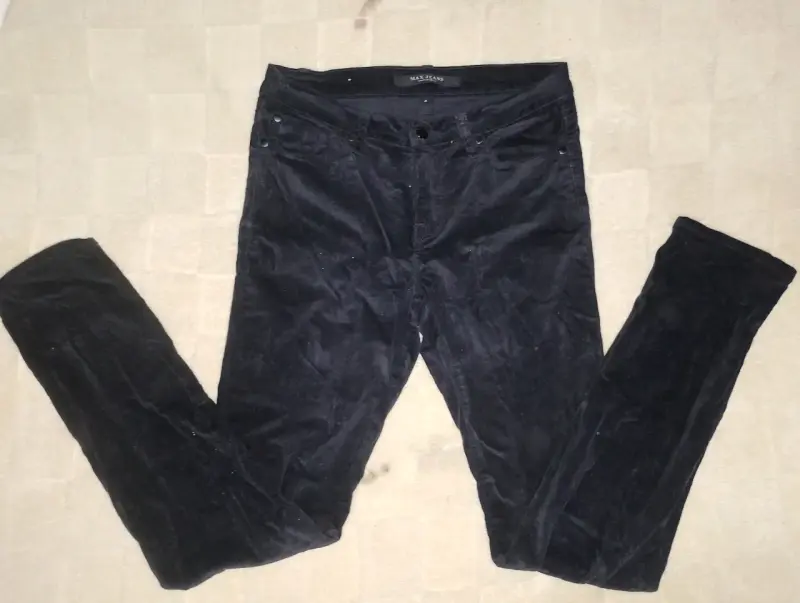 Pantalones negros de mujer en buen estado - 5