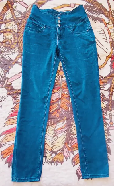 Pantalones negros de mujer en buen estado - miniatura 6