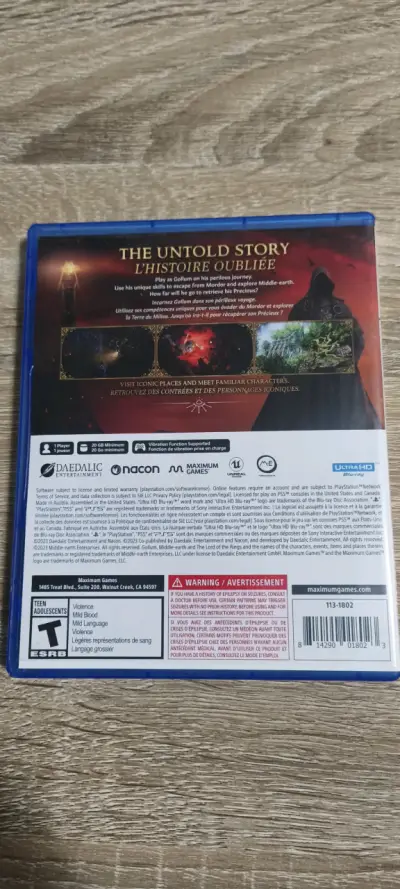 Juego PS5 The Lord of the Rings: Gollum - miniatura 2