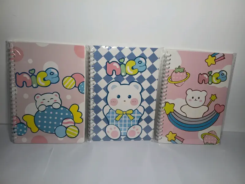Libretas kawaii espiral con varios modelos - 3