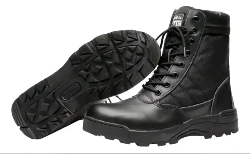 Botas tácticas negras de seguridad N.42