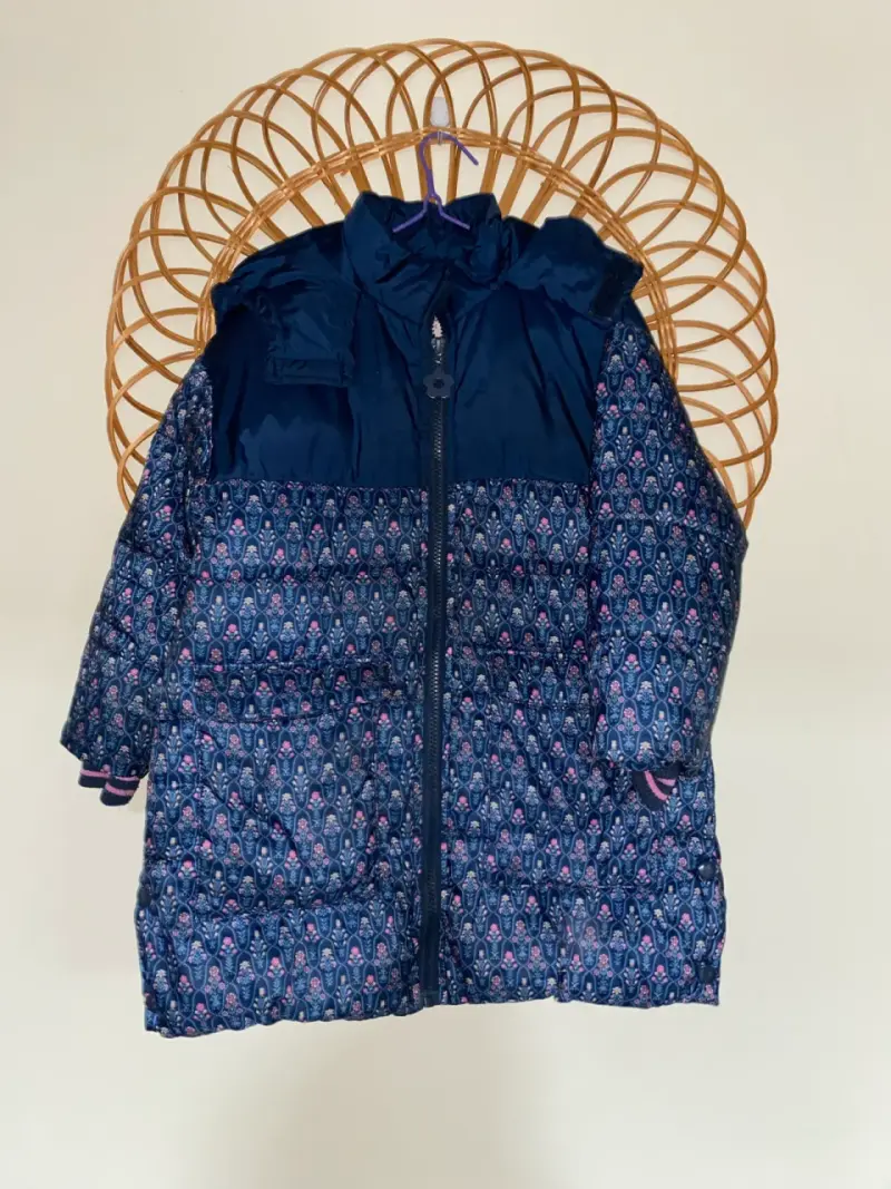 Chaqueta acolchada para niña Umbrale Kids azul - 1