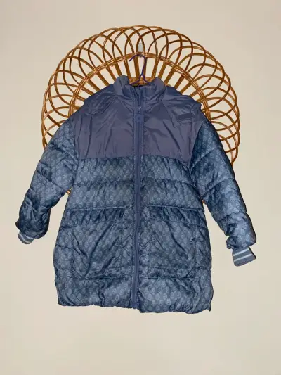 Chaqueta acolchada azul para niños Umbrale Kids - miniatura 1