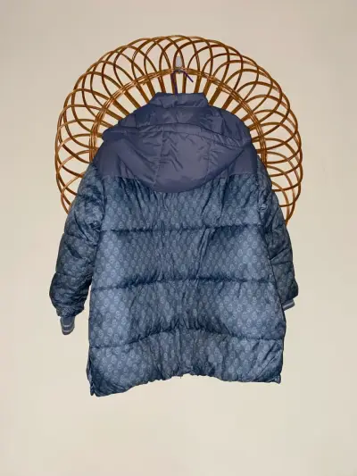 Chaqueta acolchada azul para niños Umbrale Kids - miniatura 2
