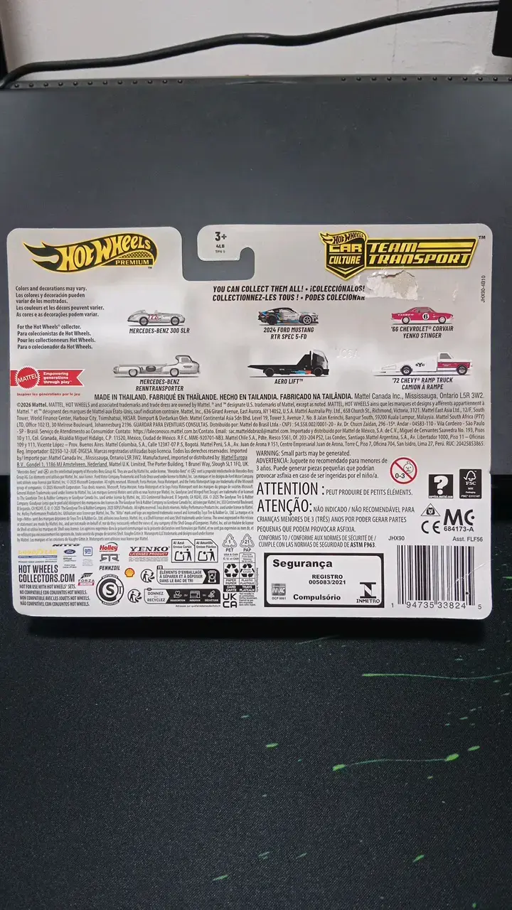 Hot Wheels Mercedes-Benz 300 SLR Team Transport - 6