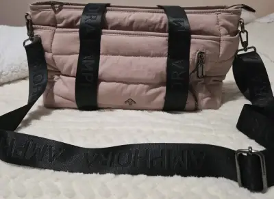 Cartera tote Amphora Simona mediana rosa viejo - miniatura 2