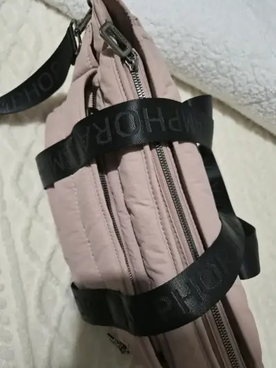 Cartera tote Amphora Simona mediana rosa viejo - miniatura 4