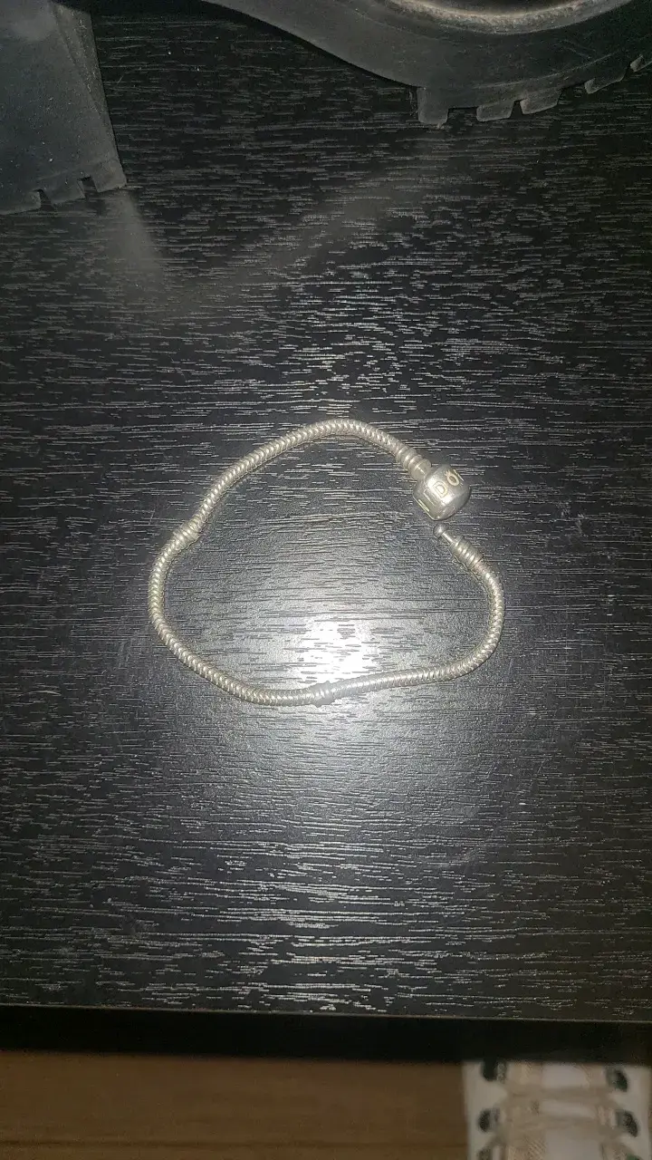 Pulsera con charms de plata estilo Pandora - 2