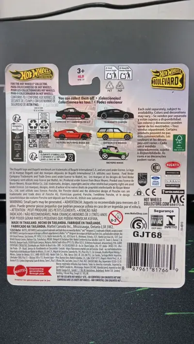 Hot Wheels Porsche 911 Carrera RS 2.7 Boulevard - miniatura 6