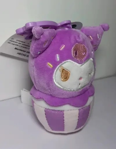 Llavero de peluche kuromi diseño kawaii - miniatura 2