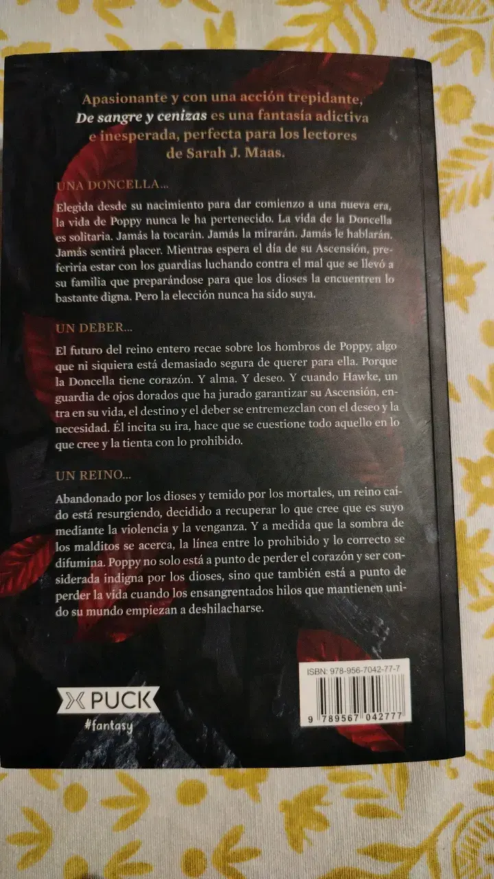 "De Sangre y Cenizas" Jennifer L. Armentr Origina - 2