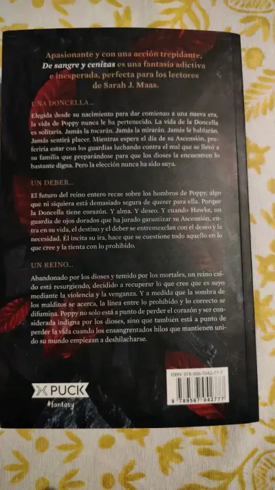 "De Sangre y Cenizas"  Jennifer L. Armentr Origina - miniatura 2
