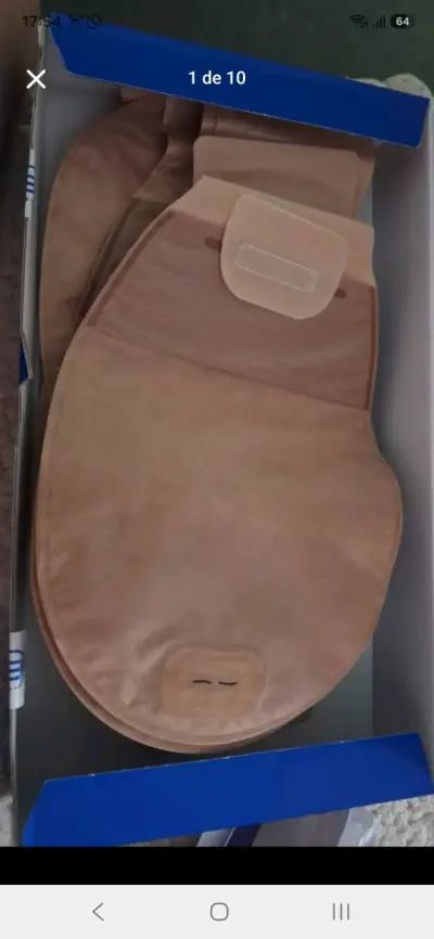 Bolsas de ostomía Hollister con filtro + materiale - miniatura 1