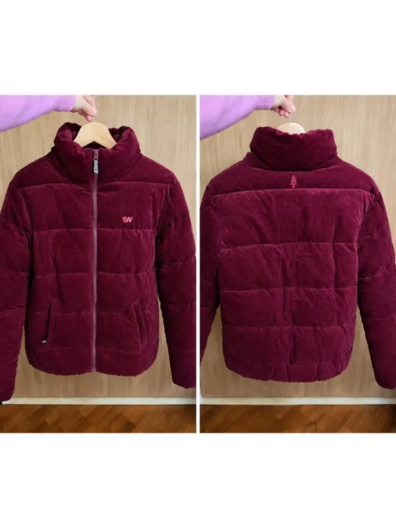 Chaqueta acolchada burdeos Weinbrenner para mujer - 2