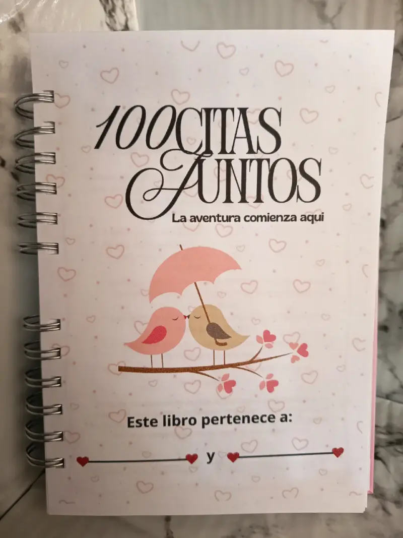 Libro 100 citas juntos - 2