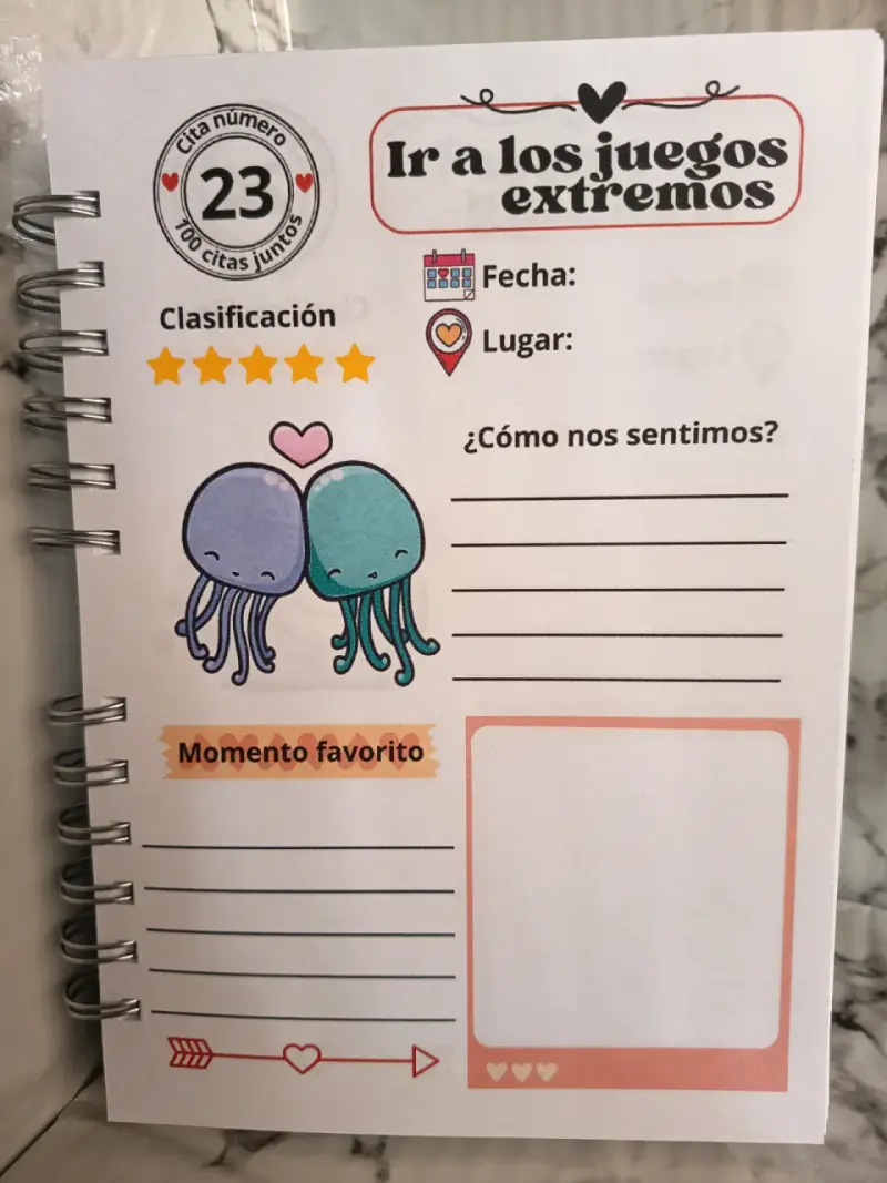 Libro 100 citas juntos - 3
