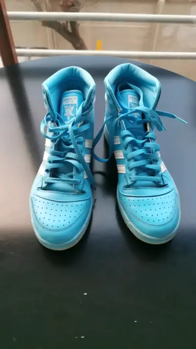 Zapatillas deportivas Adidas Top Ten azules - miniatura 1