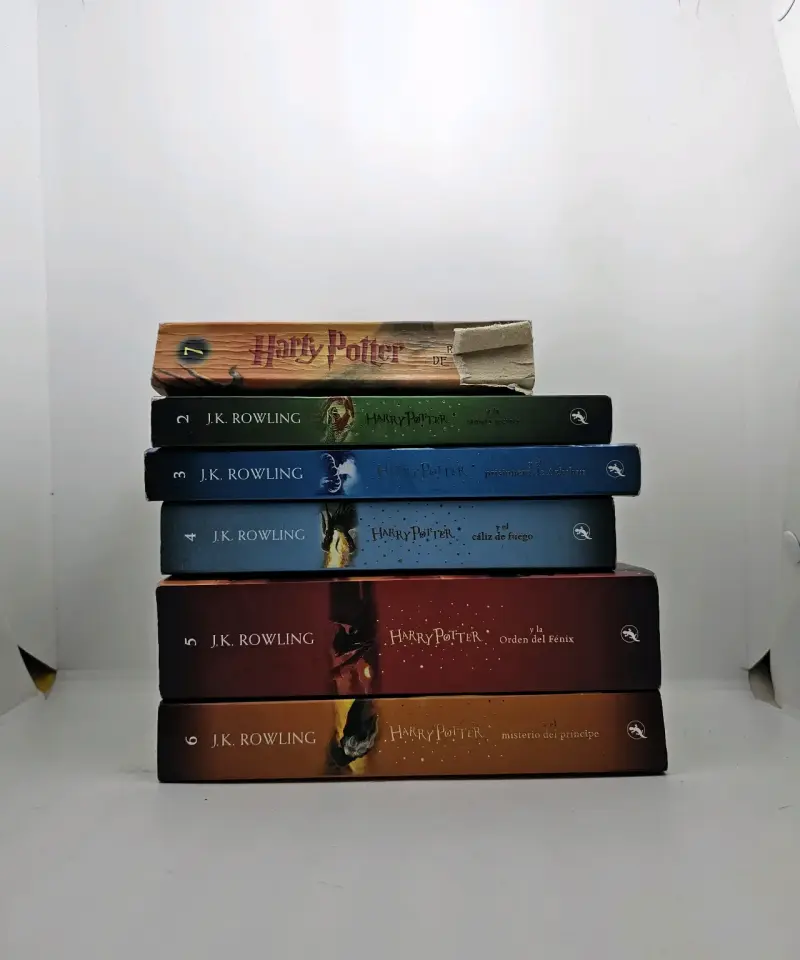 Colección de libros Harry Potter de J.K. Rowling