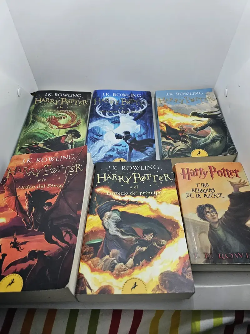 Colección de libros Harry Potter de J.K. Rowling - 2