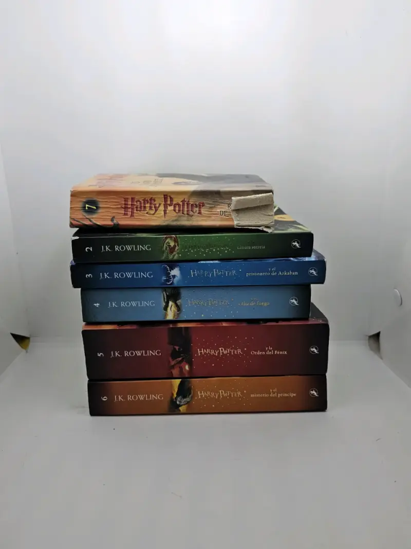 Colección de libros Harry Potter de J.K. Rowling - 3