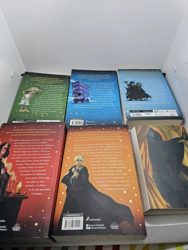 Colección de libros Harry Potter de J.K. Rowling - 4