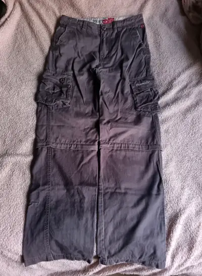 Pantalones cargo rectos polemic - miniatura 1