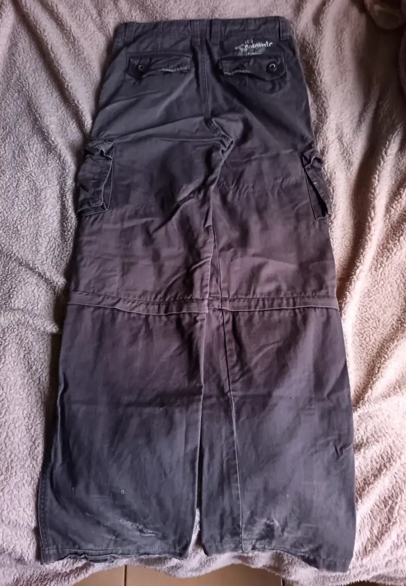 Pantalones cargo rectos polemic - 2