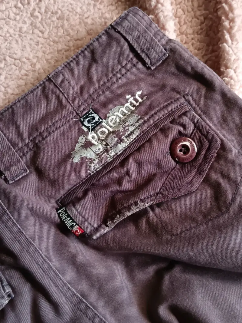 Pantalones cargo rectos polemic - 3