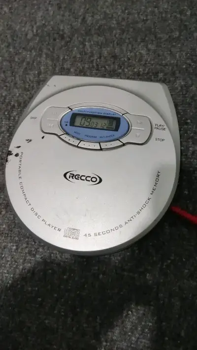 Reproductor de CD portátil Recco - miniatura 1