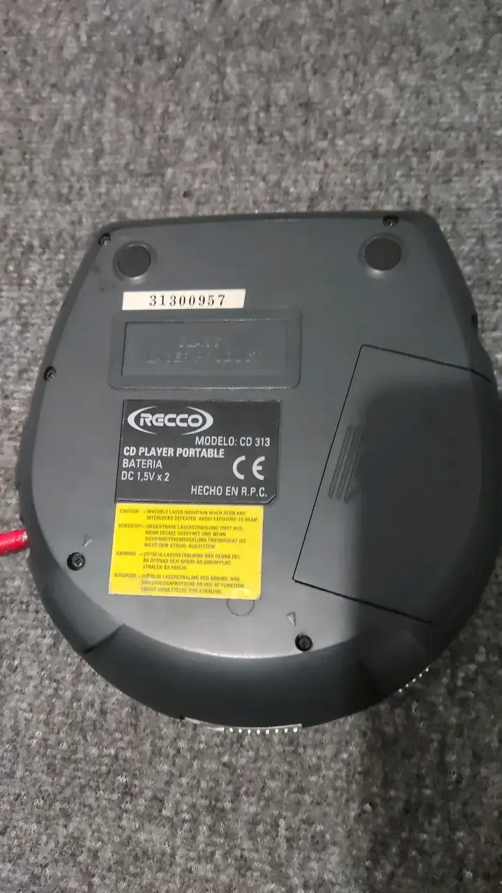 Reproductor de CD portátil Recco - 2