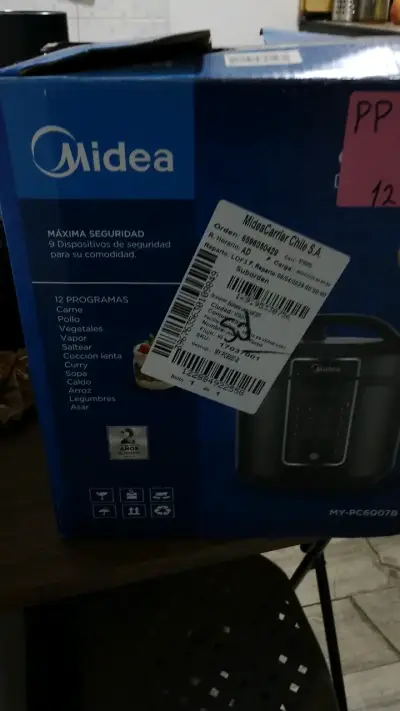 Olla Multicooker Midea con 12 Programas - miniatura 3