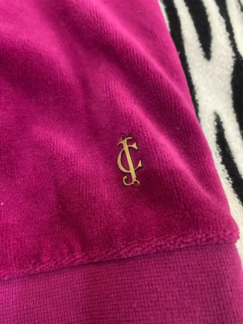 Polerón de terciopelo fucsia Juicy Couture - 2