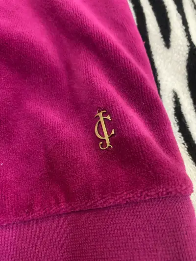 Polerón de terciopelo fucsia Juicy Couture - miniatura 2