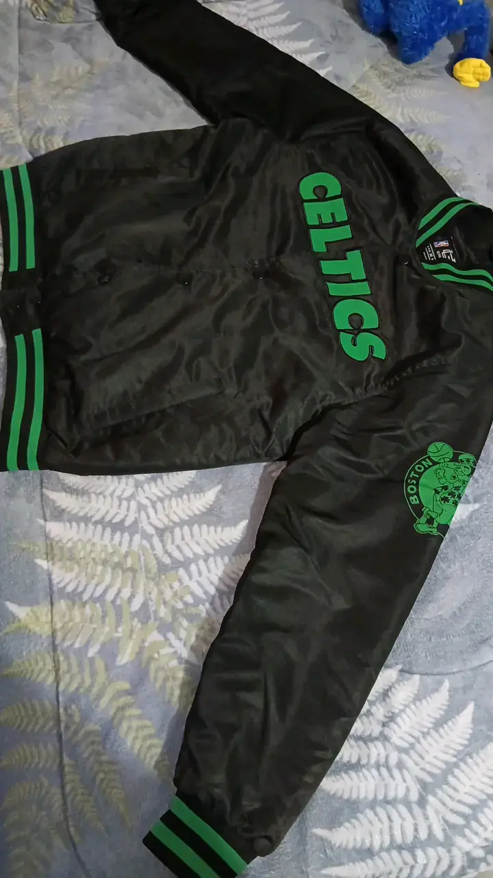 Chaqueta Boston Celtics NBA negra y verde - 2