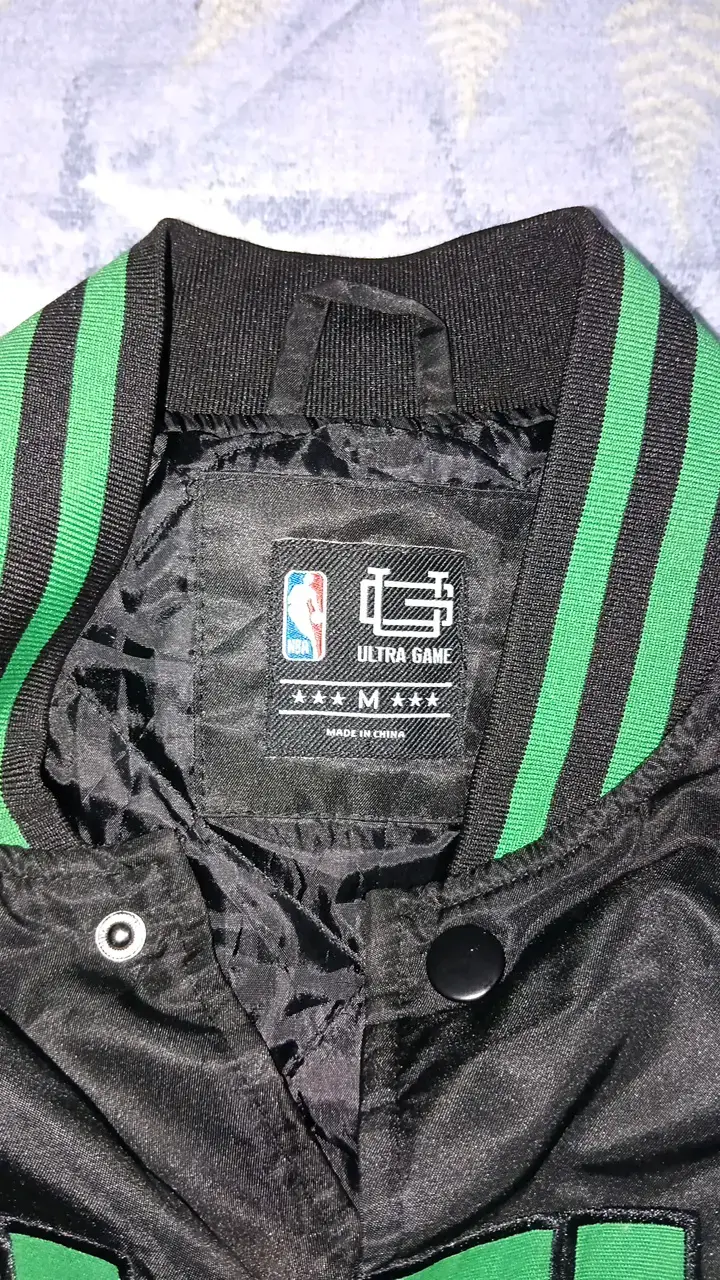 Chaqueta Boston Celtics NBA negra y verde - 3