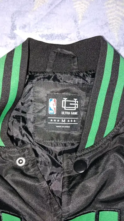 Chaqueta Boston Celtics NBA negra y verde - miniatura 3