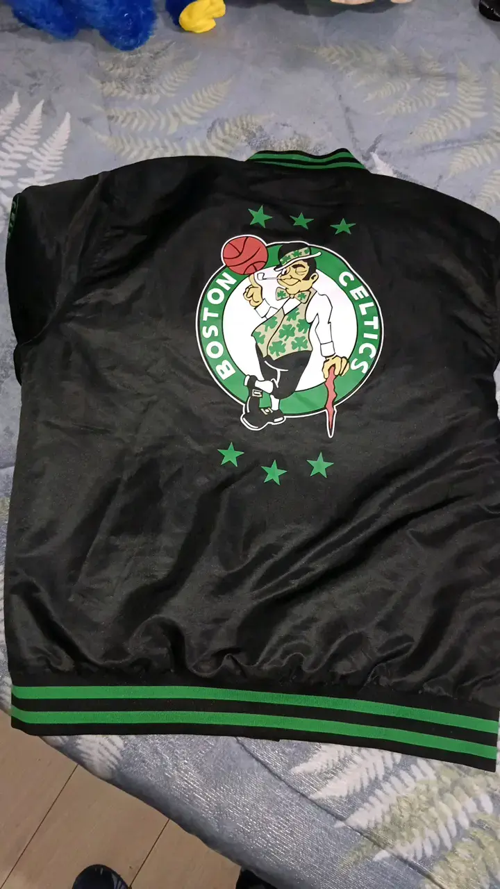 Chaqueta Boston Celtics NBA negra y verde - 4