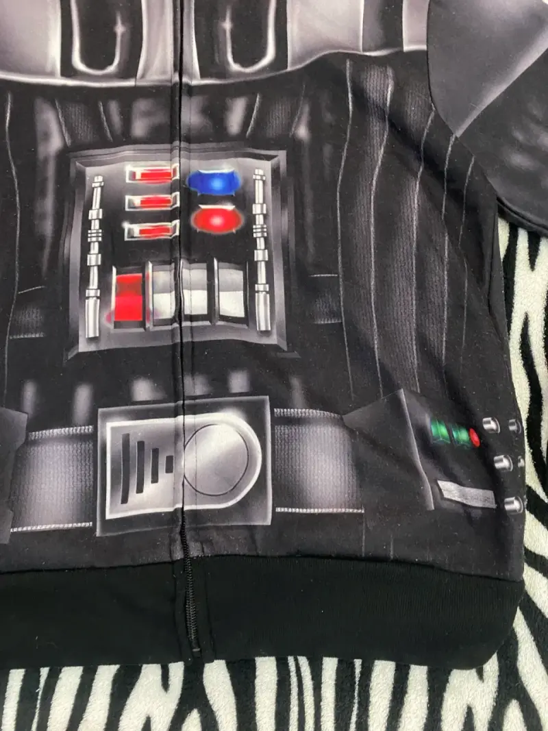 Polerón con capucha de Darth Vader para niños - 2