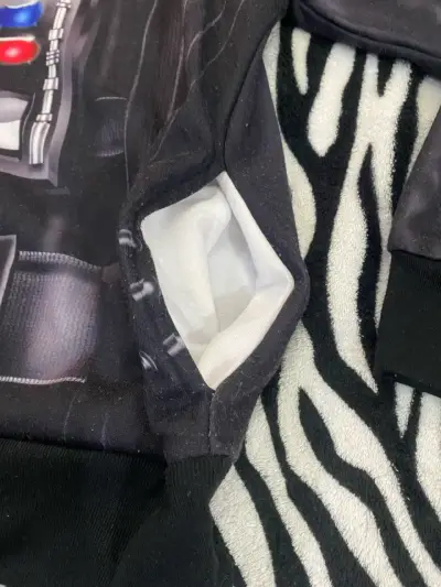Polerón con capucha de Darth Vader para niños - miniatura 3