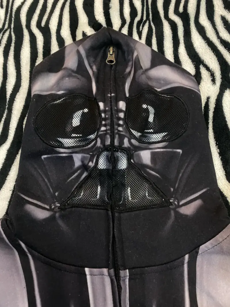 Polerón con capucha de Darth Vader para niños - 4