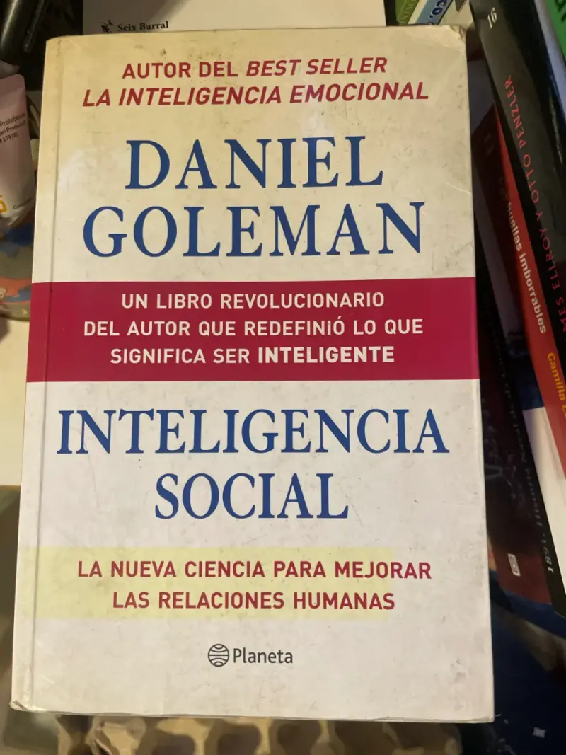 Libro Inteligencia Social de Daniel Goleman