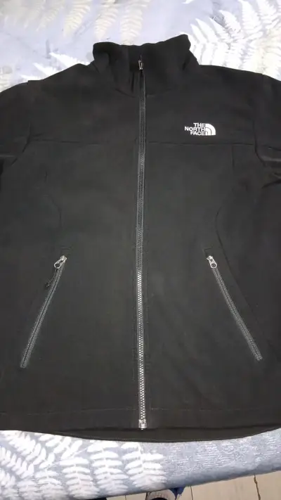 Chaqueta polar negra The North Face para hombre - miniatura 1