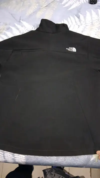 Chaqueta polar negra The North Face para hombre - miniatura 4