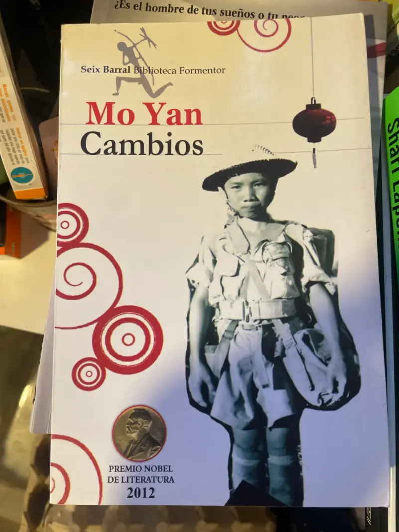 Libro 'Cambios' de Mo Yan, Premio Nobel 2012