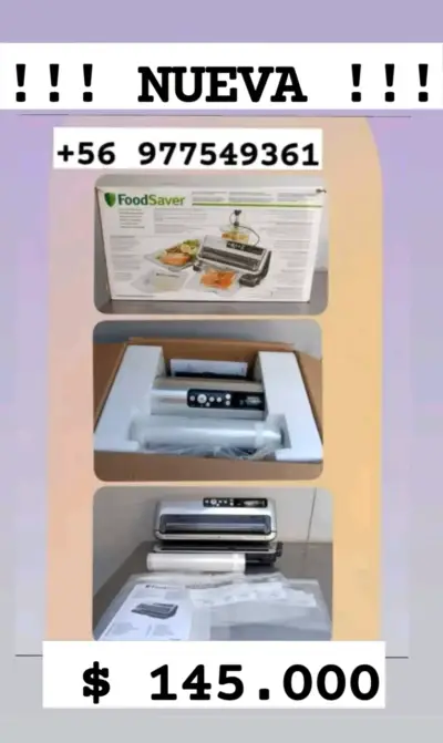 Selladora al vacío FoodSaver nueva - miniatura 1