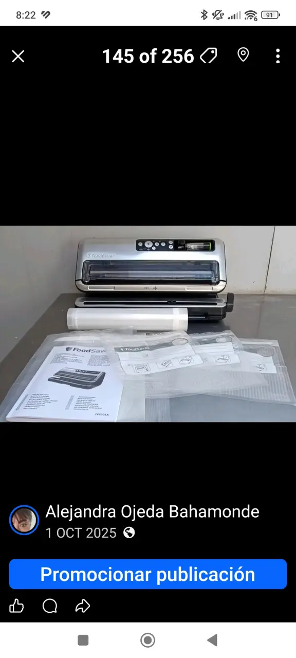 Selladora al vacío FoodSaver nueva - 2
