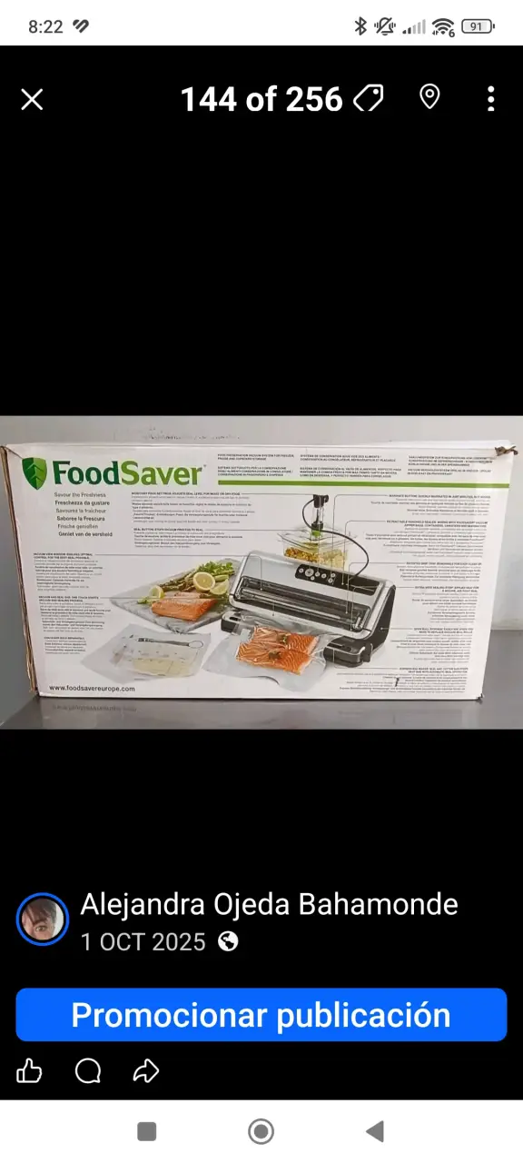 Selladora al vacío FoodSaver nueva - 3