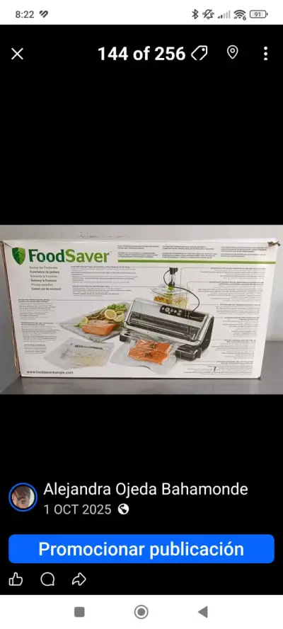 Selladora al vacío FoodSaver nueva - miniatura 3