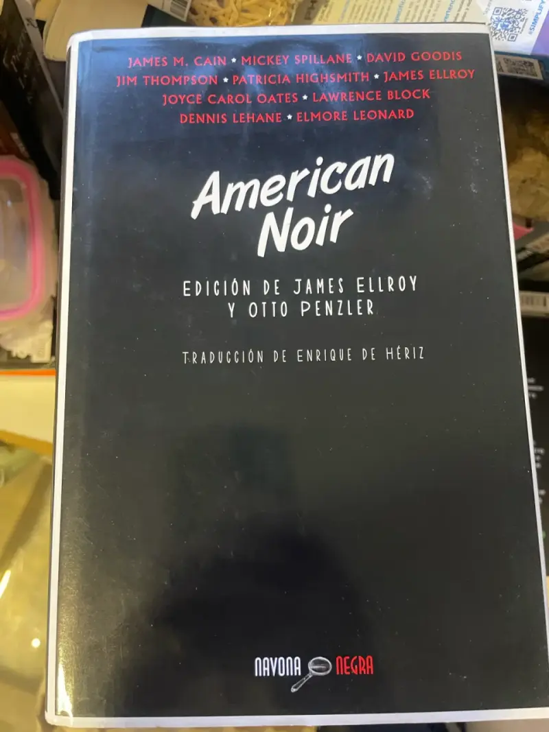 Libro American Noir edición de James Ellroy