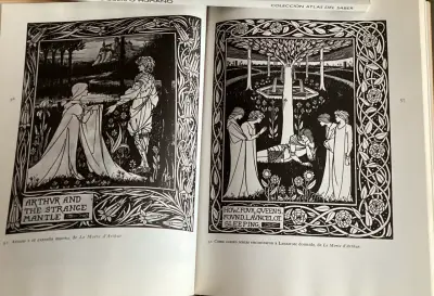 Libro de arte Aubrey Beardsley con ilustraciones - miniatura 2